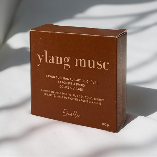 Savon surgras au lait de chèvre - ylang musc