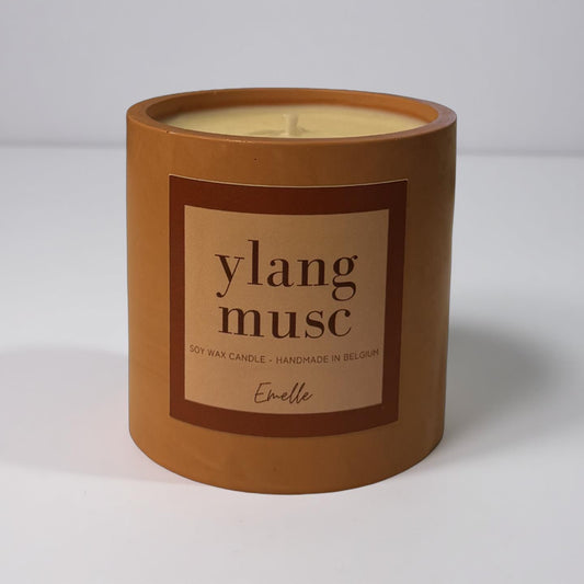 Bougie ylang musc