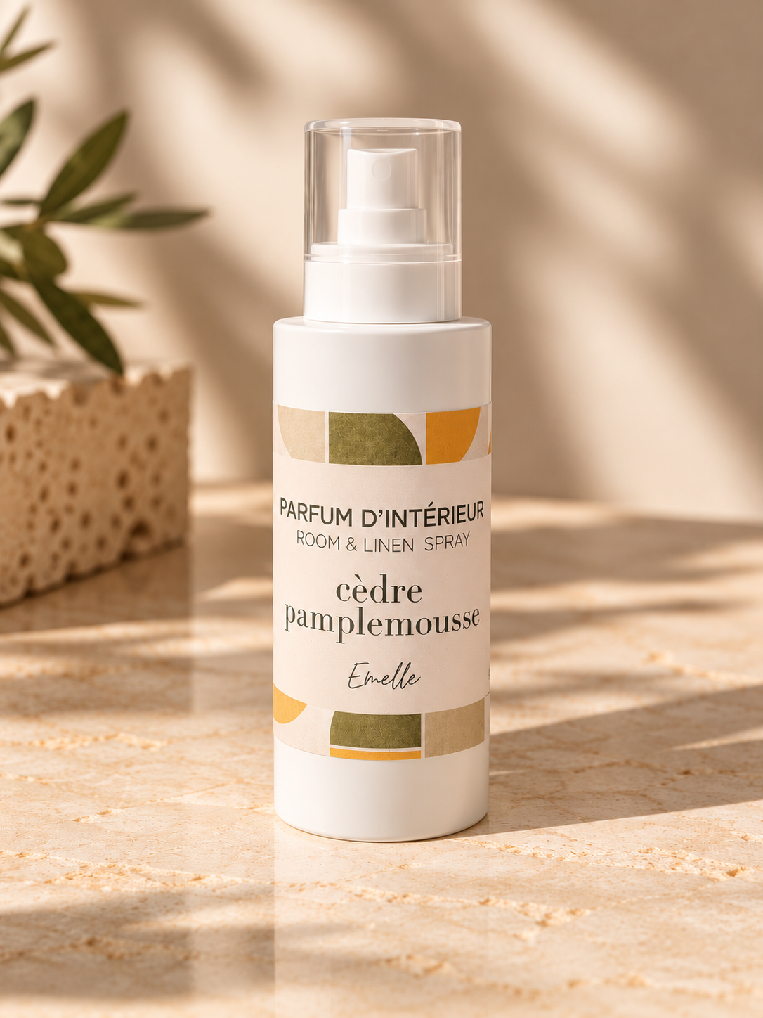 Parfum d’intérieur cèdre pamplemousse Emelle